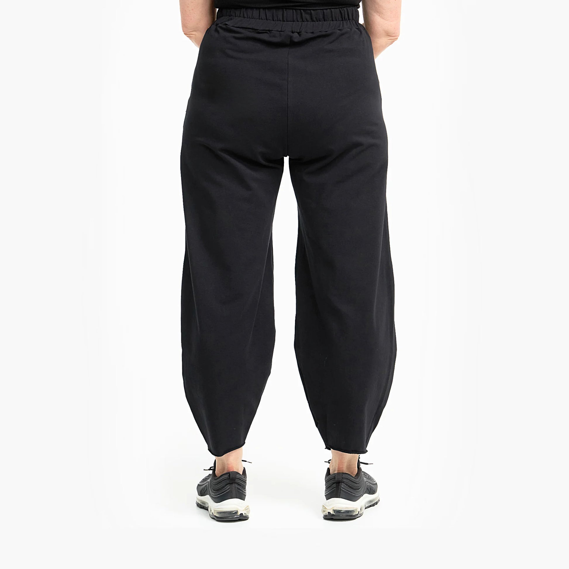 Ballonhose von Do Your Best aus Viskose, D721, Schwarz/Weiß, Schick, Modern, Bequem