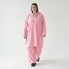  A-Form Kleid von AKH Fashion aus Baumwolle, 1547.06989, Pink, Ausgefallen, Zeitlos, Schick