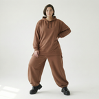  AKH Fashion Bigshirt in gerader Form, aus Viskose, 1566.06988, Braun, Ausgefallen, Zeitlos