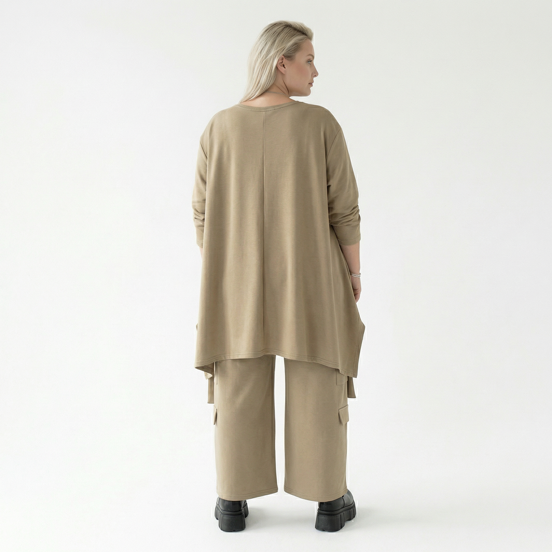  Ballonhose von AKH Fashion aus Viskose, 1566.07125, Camel, Ausgefallen, Zeitlos, Schick
