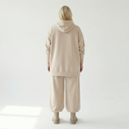  Ballonhose von AKH Fashion aus Viskose, 1566.08067, Beige, Ausgefallen, Zeitlos, Schick