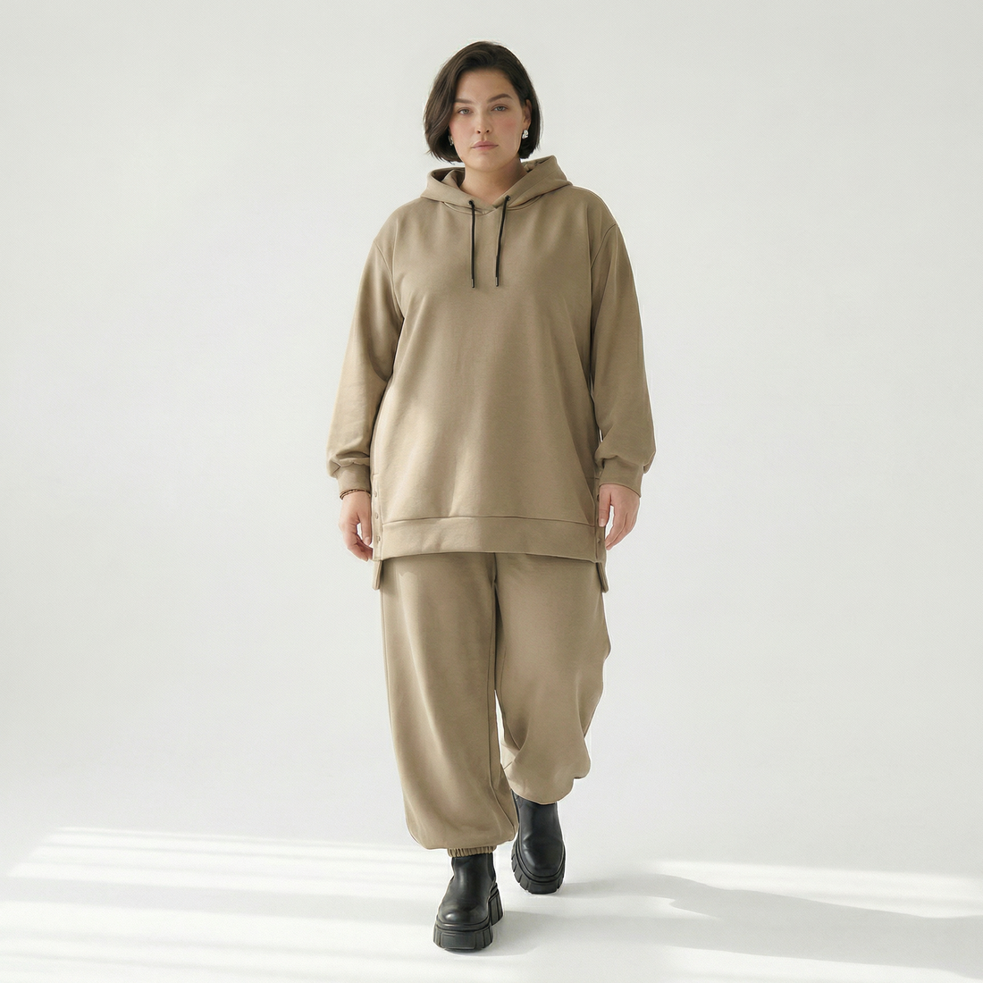  Ballonhose von AKH Fashion aus Viskose, 1566.08067, Camel, Ausgefallen, Zeitlos, Schick