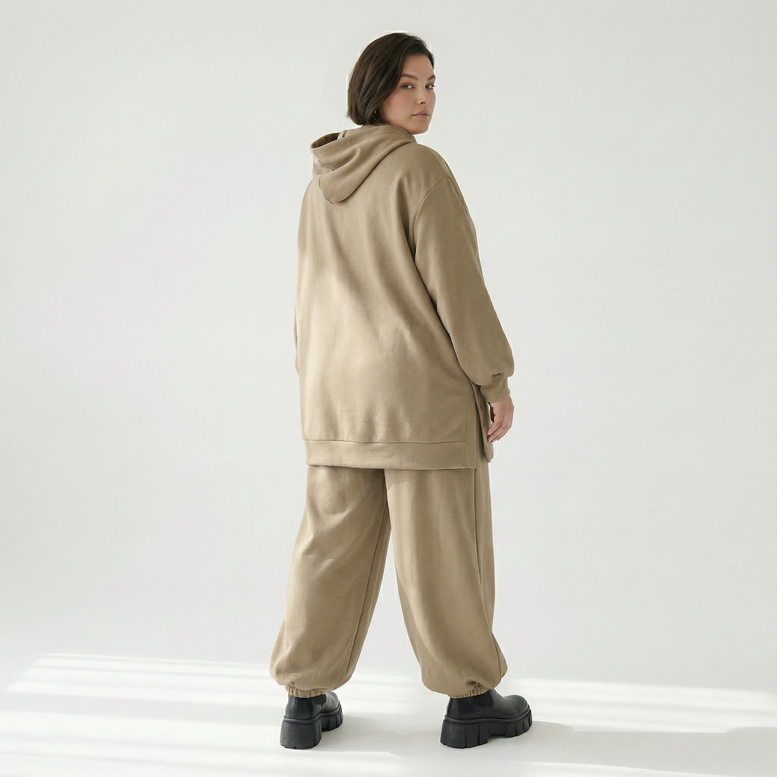  Ballonhose von AKH Fashion aus Viskose, 1566.08067, Camel, Ausgefallen, Zeitlos, Schick