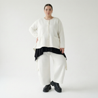  Ballonhose von AKH Fashion aus Baumwolle, 1567.07125, Weiß, ZickZack, Ausgefallen, Zeitlos