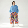  Ballonhose von AKH Fashion aus Baumwolle, 1503.07113, Multicolor, Farbmix, Ausgefallen