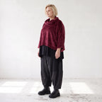 Kuscheliges Plüschshirt mit Rollkragen in kastiger Form weich warm und winterlich chic