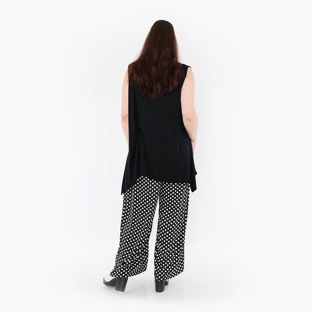 Marlene Hose von AKH Fashion aus Materialmix, ausgefallene, zeitlose Lagenlook Mode