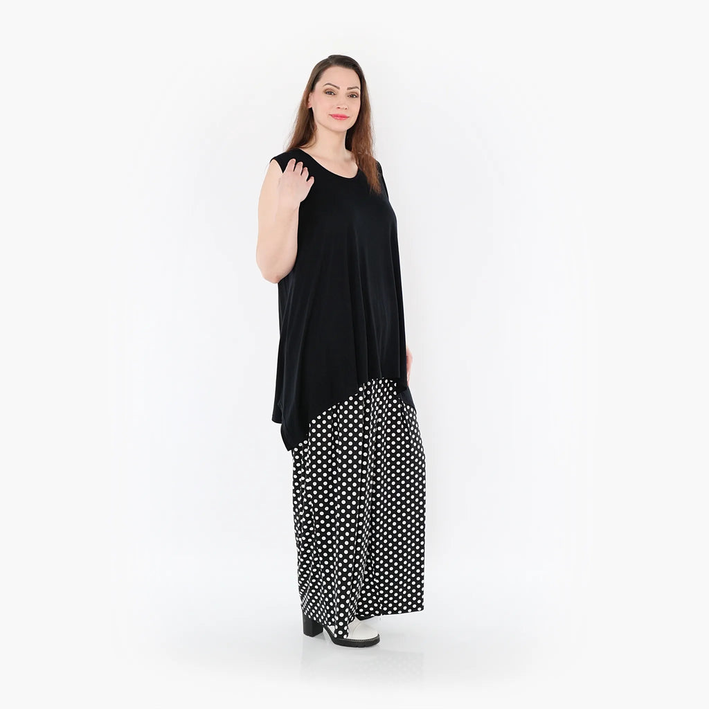 Marlene Hose von AKH Fashion aus Materialmix, ausgefallene, zeitlose Lagenlook Mode