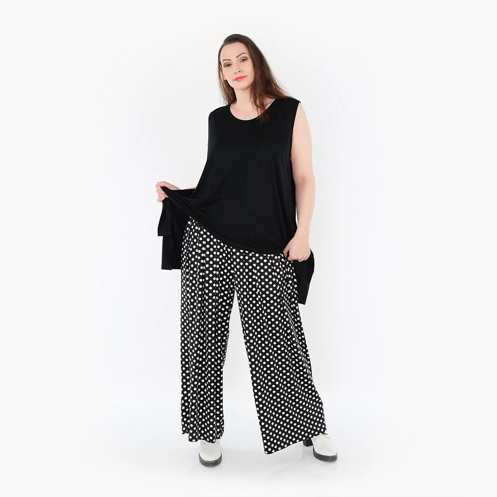 Marlene Hose von AKH Fashion aus Materialmix, ausgefallene, zeitlose Lagenlook Mode