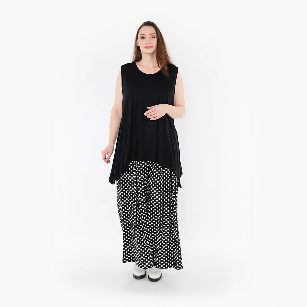 Marlene Hose von AKH Fashion aus Materialmix, ausgefallene, zeitlose Lagenlook Mode
