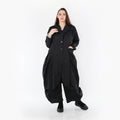 Ballonmantel von AKH Fashion aus Materialmix, ausgefallene, zeitlose Lagenlook Mode