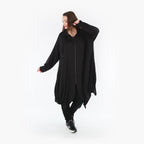 Ballonmantel von AKH Fashion aus Viskose, ausgefallene, zeitlose Lagenlook Mode
