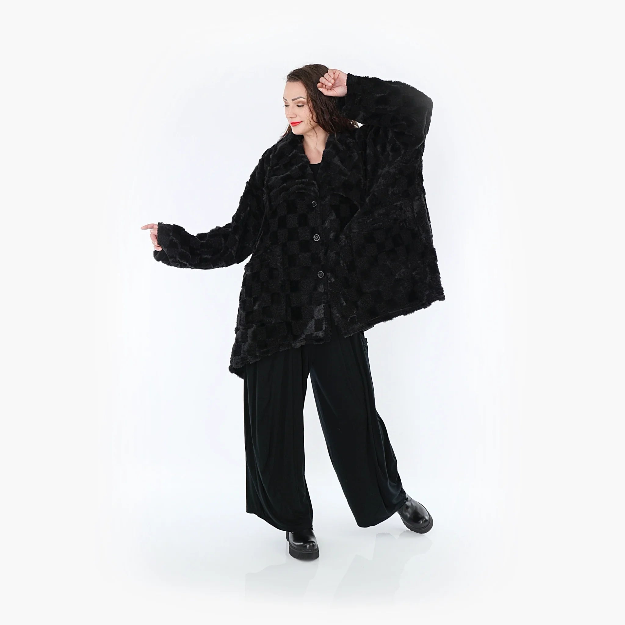  Ballonjacke von AKH Fashion aus Polyester, 1389.06749, Schwarz, Schick, Modern, Bequem
