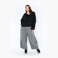 Ballonhose von AKH Fashion aus Materialmix, ausgefallene, zeitlose Lagenlook Mode