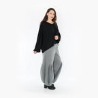  Ballonhose von AKH Fashion aus Materialmix, 1394.06974, Grau, Schick, Modern, Bequem