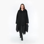 Ballonmantel von AKH Fashion aus Materialmix, ausgefallene, zeitlose Lagenlook Mode