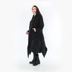 Ballonmantel von AKH Fashion aus Materialmix, ausgefallene, zeitlose Lagenlook Mode