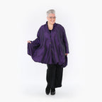  A-Form Jacke von AKH Fashion aus Polyester, 1404.07015, Violett, Schick, Modern, Bequem