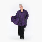  A-Form Jacke von AKH Fashion aus Polyester, 1404.07015, Violett, Schick, Modern, Bequem