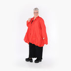  A-Form Jacke von AKH Fashion aus Polyester, 1404.07015, Rot, Schick, Modern, Bequem