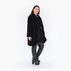 A-Form Jacke von AKH Fashion aus Polyester, ausgefallene, zeitlose Lagenlook Mode