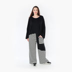 Oversize Damen Hose, AKH Fashion, Viskose, gerader Form, Lagenlook Mode, große Größen - SEELENlook