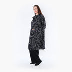  AKH Fashion Mantel in gerader Form, aus Baumwolle, 1406693, Schwarz/Weiß, Schick, Modern