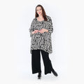 A-Form Shirt von AKH Fashion aus Viskose, ausgefallene, zeitlose Lagenlook Mode