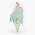  A-Form Weste von AKH Fashion aus Viskose, 1429.00110, Mint, Schick, Modern, Bequem, Schick