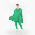 A-Form Jacke von AKH Fashion aus Materialmix, 1431.06970, Grün, Schick, Modern, Bequem