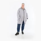  AKH Fashion Jacke in gerader Form, aus Materialmix, 1448.06550, Hellgrau, Kariert, Schick