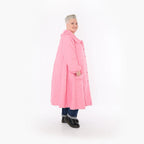  A-Form Mantel von AKH Fashion aus Materialmix, 1448.07034, Pink, Kariert, Schick, Modern