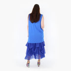  Ballonrock von AKH Fashion aus Materialmix, 1457.07049, Royalblau, Ausgefallen, Zeitlos