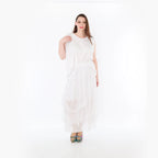  Ballonrock von AKH Fashion aus Materialmix, 1457.07049, Weiß, Ausgefallen, Zeitlos, Schick
