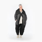 AKH Fashion Jacke in gerader Form, aus Baumwolle, 1463.07053, Schwarz/Grau, Kariert