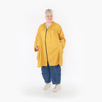  AKH Fashion Jacke in gerader Form, aus Baumwolle, 1465.07045, Honig, Ausgefallen, Zeitlos