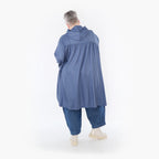  AKH Fashion Jacke in gerader Form, aus Baumwolle, 1465.07045, Jeansblau, Ausgefallen