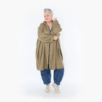  AKH Fashion Jacke in gerader Form, aus Baumwolle, 1465.07045, Pistazie, Ausgefallen