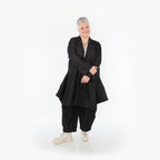  A-Form Cardigan von AKH Fashion aus Polyester, 1466.07040, Schwarz, Ausgefallen, Zeitlos