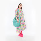  Ballonkleid von AKH Fashion aus Viskose, 1479.01927, Multicolor, Blumen, Ausgefallen
