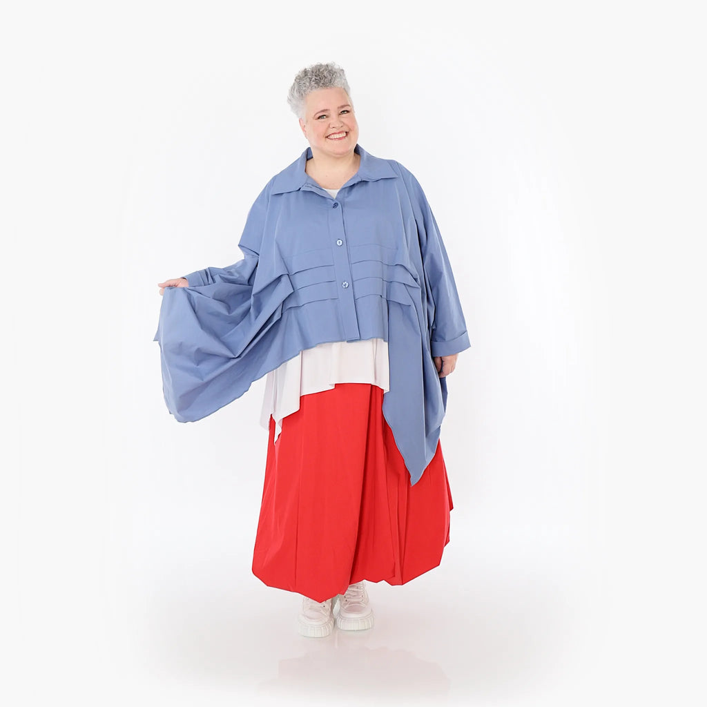  Ballonrock von AKH Fashion aus Baumwolle, 1482.07081, Rot, Ausgefallen, Zeitlos, Schick