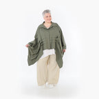  Ballonhose von AKH Fashion aus Baumwolle, 1482.07083, Beige, Ausgefallen, Zeitlos, Schick