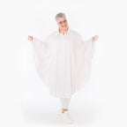  AKH Fashion Bluse in gerundeter Form, aus Baumwolle, 1482.07085, Weiß, Ausgefallen, Schick