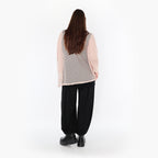  AKH Fashion Bigshirt in gerader Form, aus Baumwolle, 1500.06721, Mauve, Ausgefallen, Zeitlos