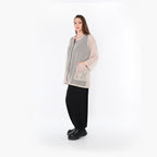  AKH Fashion Jacke in gerader Form, aus Baumwolle, 1500.07109, Beige, Ausgefallen, Zeitlos
