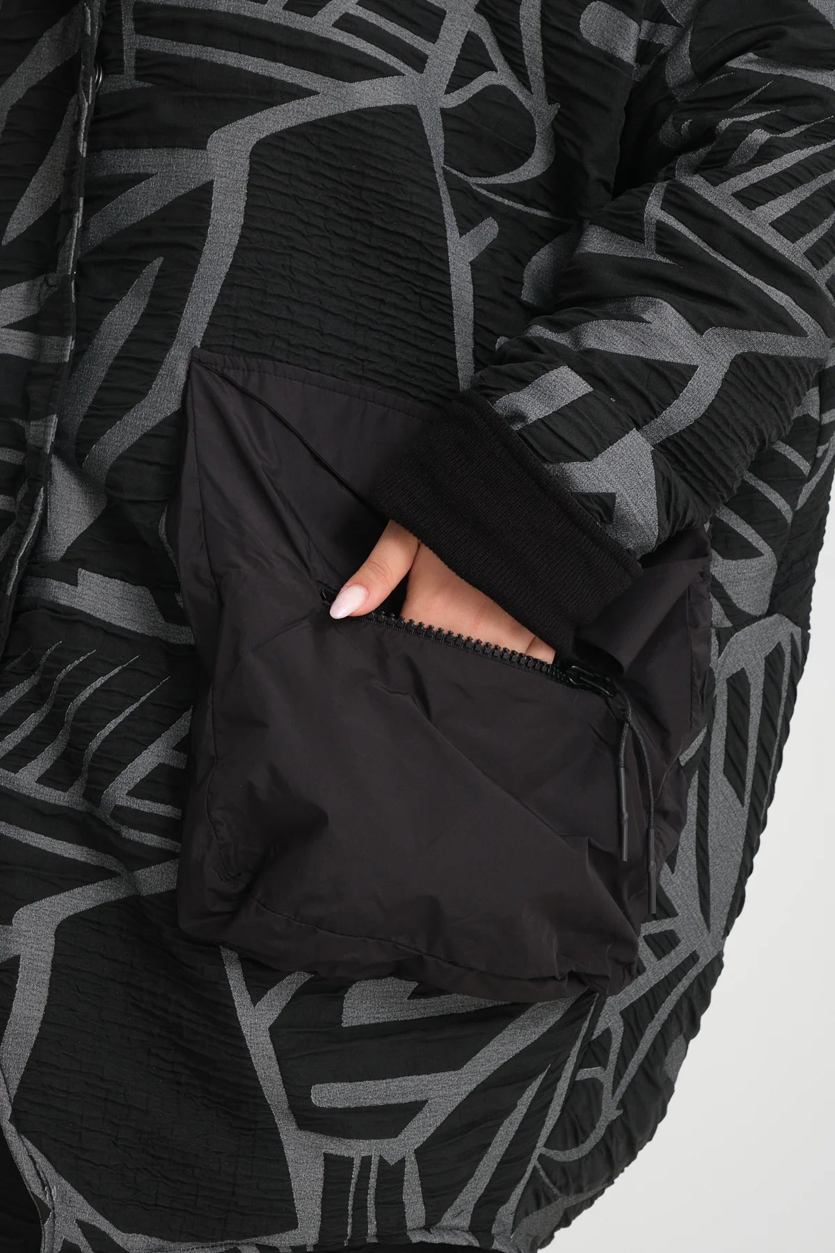  Ballonmantel von Zedd Plus aus Polyamid, 24617, Braun, Schick, Modern, Bequem