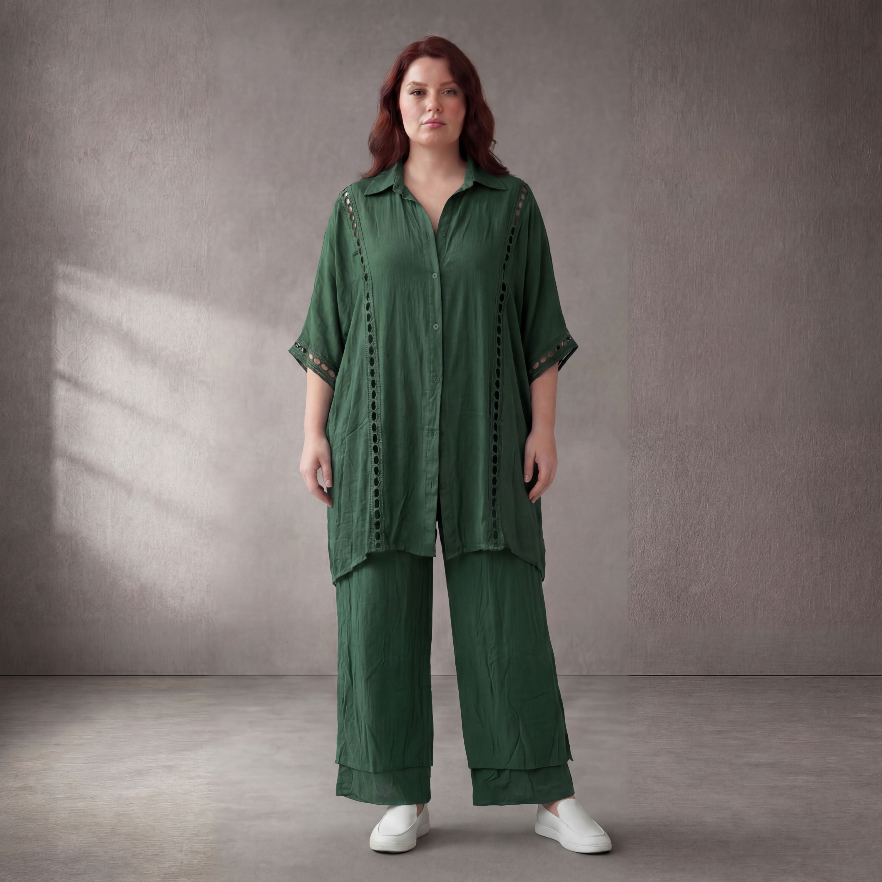 Funky Diva · Bluse · F939 · Grün