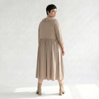 Ballonkleid von AKH Fashion aus Materialmix, ausgefallene, zeitlose Lagenlook Mode