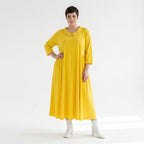 Ballonkleid von AKH Fashion aus Materialmix, ausgefallene, zeitlose Lagenlook Mode