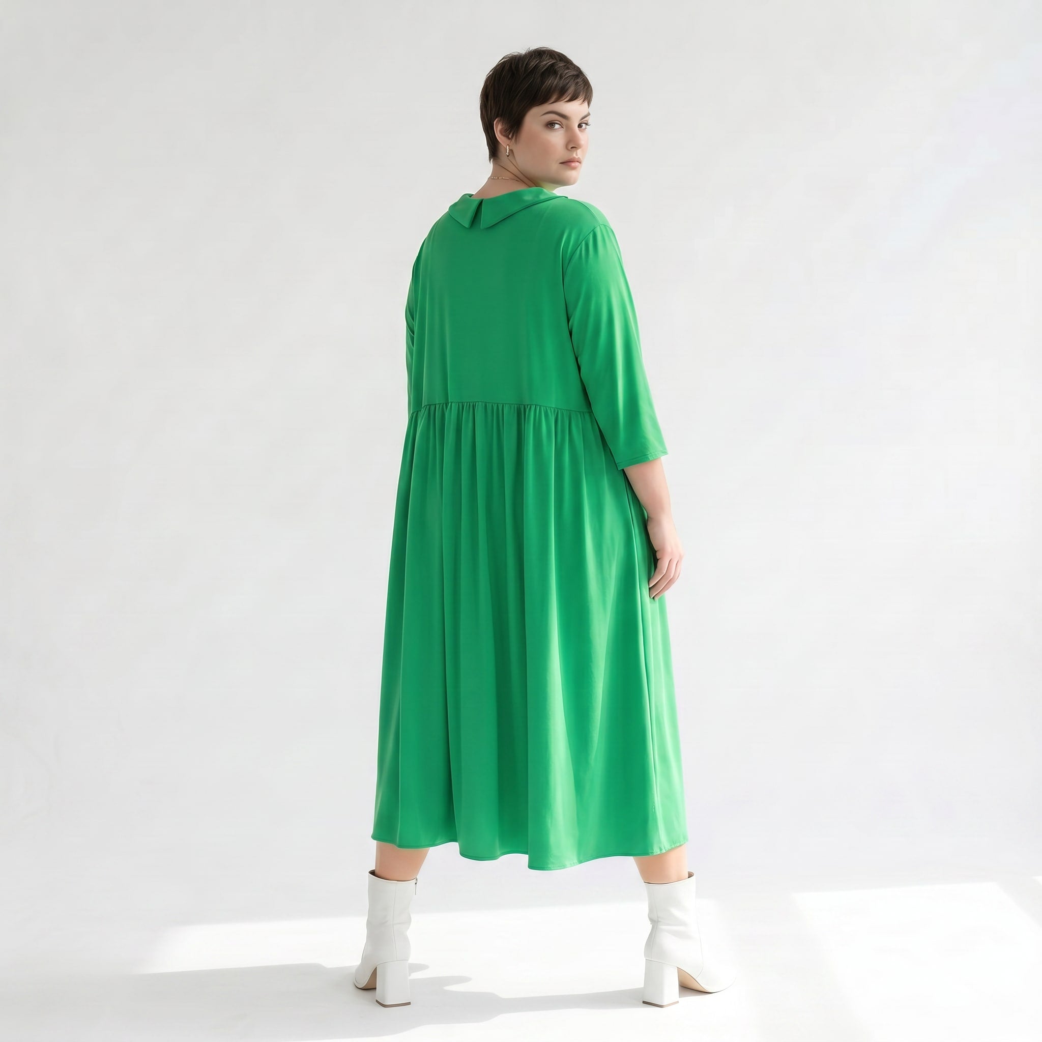 Ballonkleid von AKH Fashion aus Materialmix, ausgefallene, zeitlose Lagenlook Mode